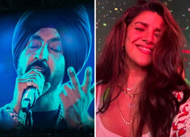 Diljit Dosanjh and Nimrat Kaur’s fun exchange in Punjabi after Pune concert is too cute to handle! : Bollywood News