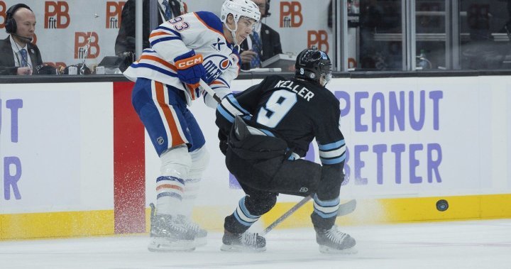 Ryan Nugent-Hopkins scores in OT to lift Oilers to 4-3 win over Utah - Edmonton