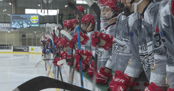 ‘They’re my heroes’: Hockey ceremony acknowledges those who saved referee’s life - New Brunswick