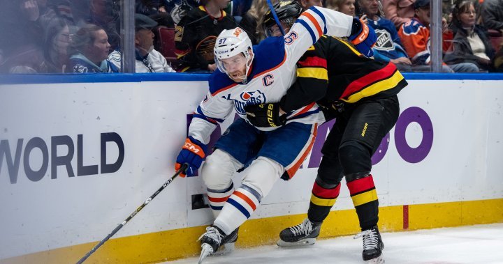 Connor McDavid, Tyler Myers to face hearings over late-game crosschecks