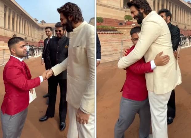 Navdeep Singh, Kartik Aaryan, and Kabir Khan celebrate Murlikant Petkar at Arjuna Award ceremony : Bollywood News