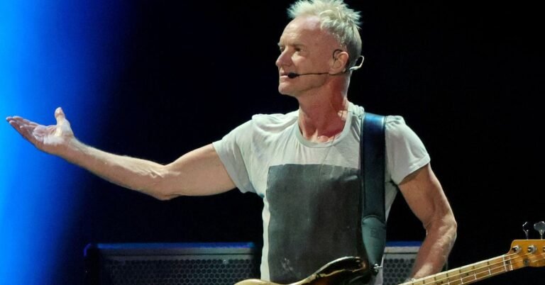 Sting cancels three US concerts and all appearances as he issues health update